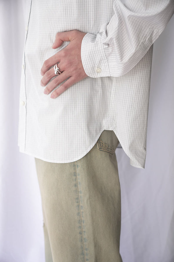 COMPACT SHIRT DJA 200/2 / 2TONE CHECK [神戸店]