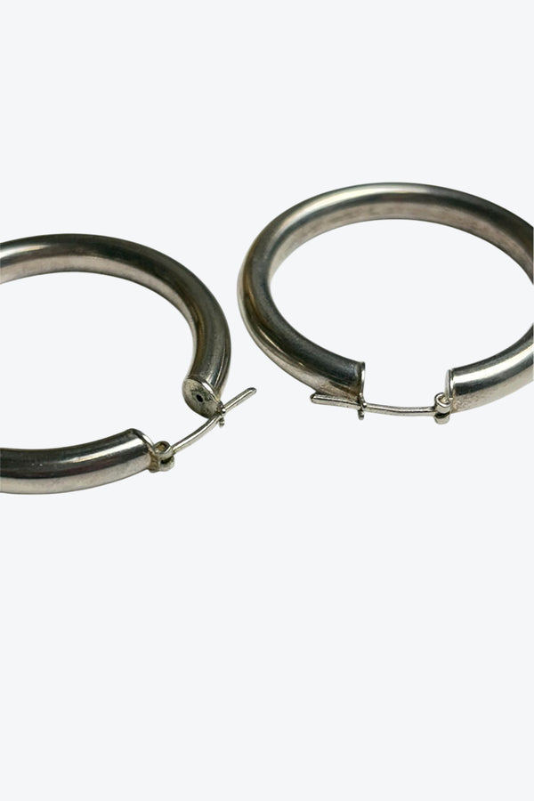 MADE IN ITALY 925 SILVER EARRINGS / SILVER