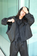 画像をギャラリービューアに読み込む, S17 NO.286 TECHNICAL CROPPED OVERSIZED JACKET / BLACK [金沢店]