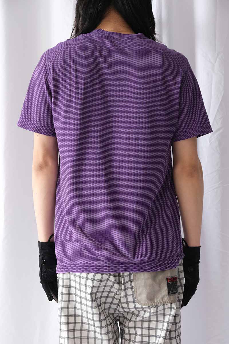 HIVEE DRYARN® LIGHTWEIGHT SEAMLESS T-SHIRT / PURPLE
