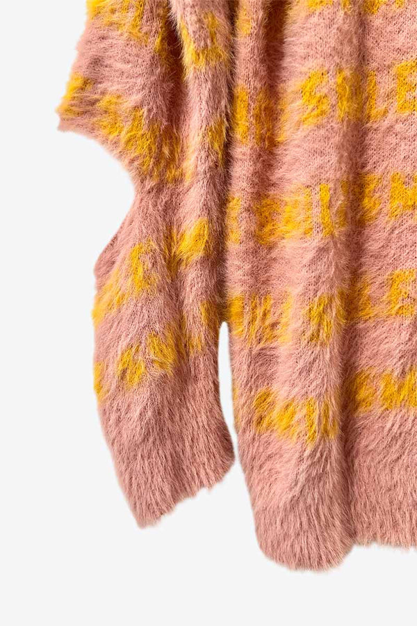 STELLA MCCARTNEY | MADE IN ITALY CUTTING DESIGN MOHAIR SWEATER [USED]