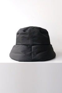 WATERPLOOF MELTON HAT / BLACK 