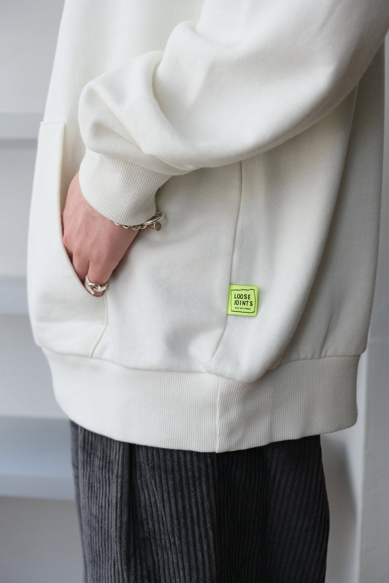 KATSUKI ARAKI -'EYE CONTACT' SWEAT HOODIE / OFF WHITE[60%OFF]