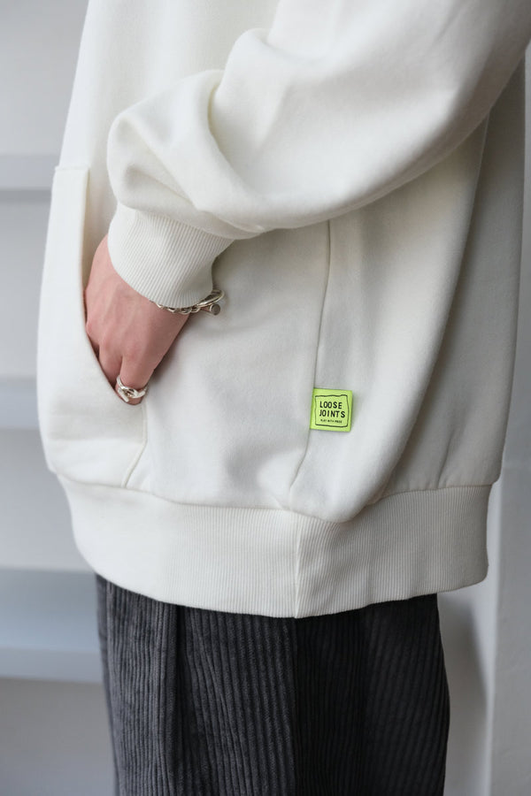 KATSUKI ARAKI -'EYE CONTACT' SWEAT HOODIE / OFF WHITE[60%OFF]