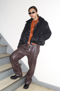 LIKE A LEATHER STANDARD TYPE1 / DARK BROWN [金沢店]