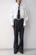 Load image into Gallery viewer, WOOL TRICOTINE FLARE / GRAY [金沢店]