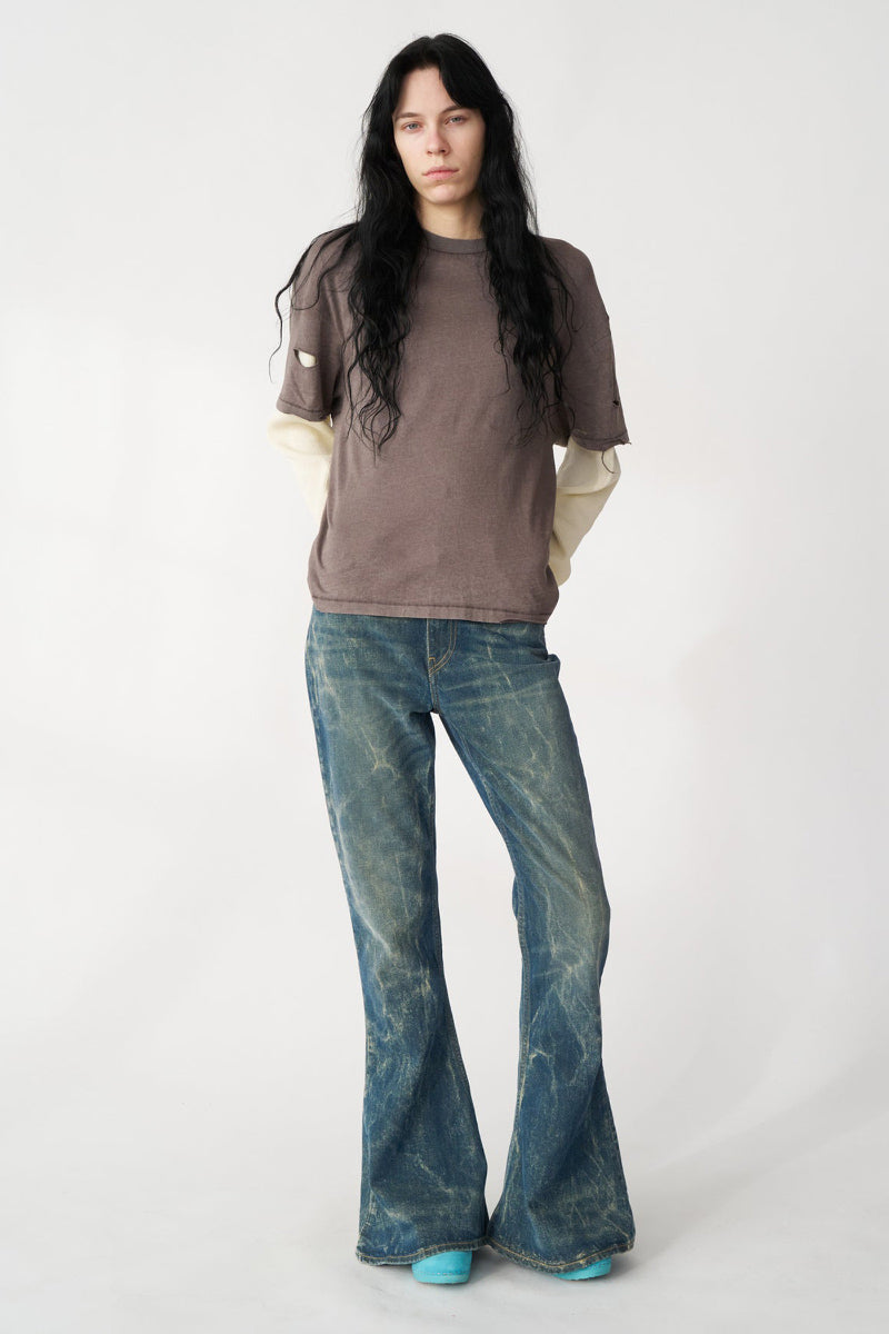 LAYER BOX TEE / HICKORY [26AW入荷予定]