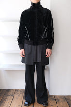 Load image into Gallery viewer, SUPER140 WRAP GURKHA SKIRT .12 / TENEBROSO GREY