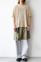 Load image into Gallery viewer, FRANCO TEE / RAW COTTON MESH