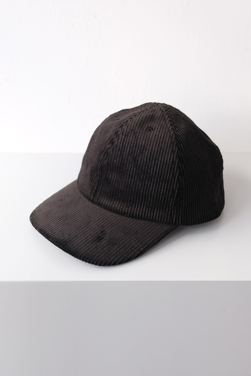 CORDUROY CAP / BLACK