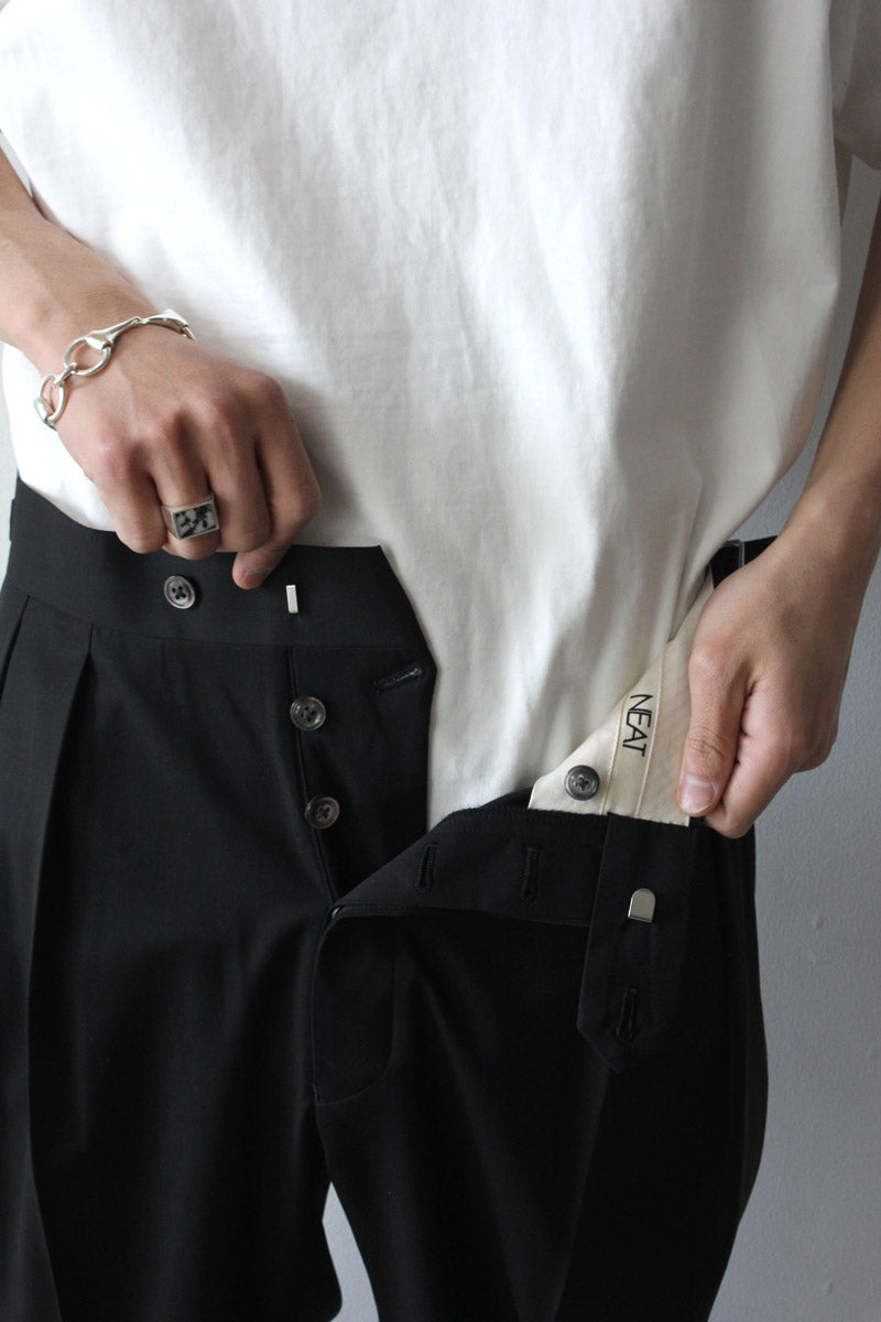 DORMEUIL ECHO GABARDINE STANDARD TYPE II / BLACK [金沢店]