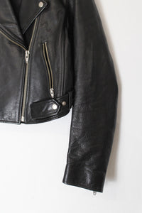 T BY ALEXANDER WANG | DOUBLE LEATHER JACKET [USED]