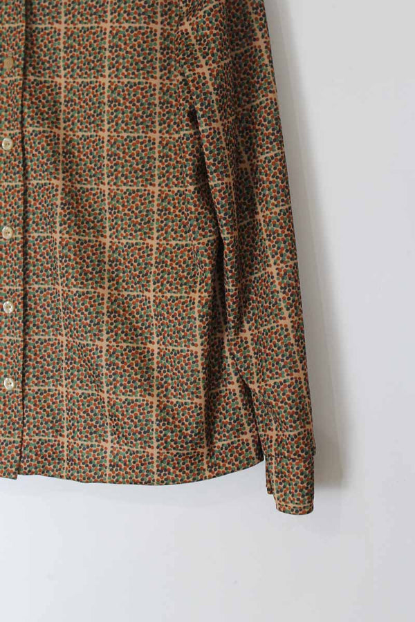 DEVON | 70'S L/S PATTERN SHIRT [USED]