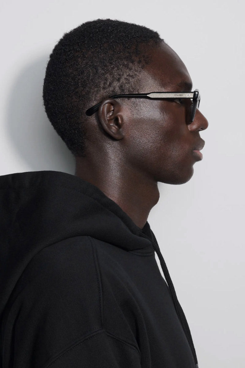 01M ROUND SUNGLASSES / DARK GRAY