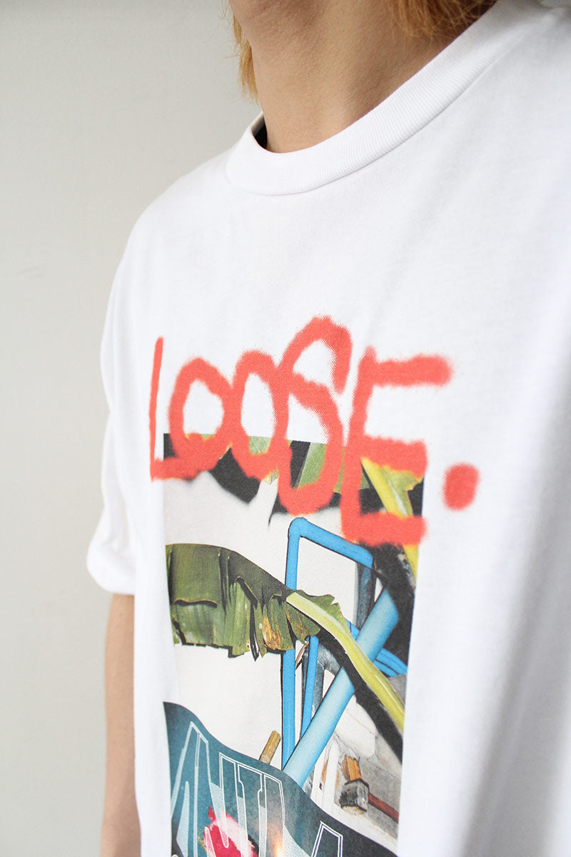 CLAY ARLINGTON - 'ANIMA' S/S TEE / WHITE [60%OFF]