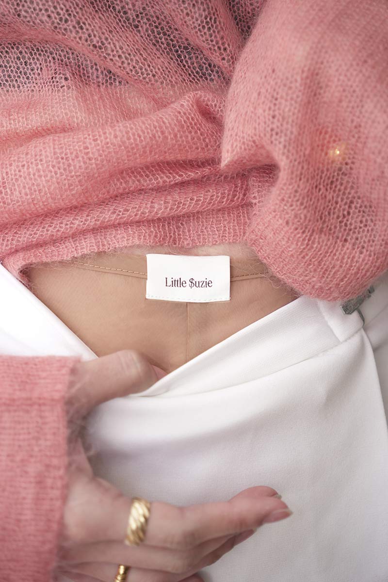 SKIN PU SEE-THROUGH PANTS / NUDE