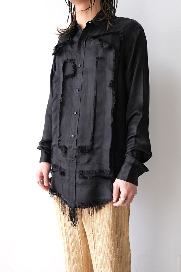 SCRATCH THE ITCH SHIRT / BLACK [30%OFF]