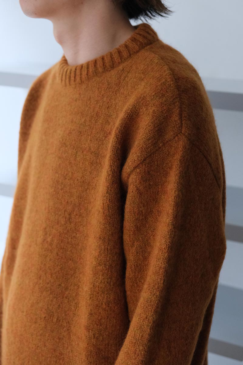 EAST SWEATER / PUMPKIN MELANGE [60% 할인]