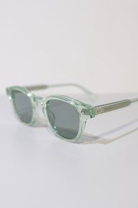 01M ROUND SUNGLASSES / LIGHT GREEN