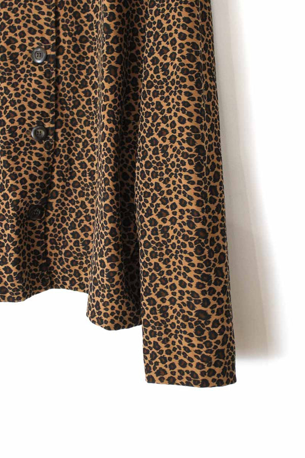 BRIGGS | 90'S LEOPARD SHIRT JACKET [USED]