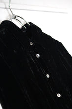 Load image into Gallery viewer, J.JILL | 90&#39;S L/S RAYON VELOUR SHIRT [USED]