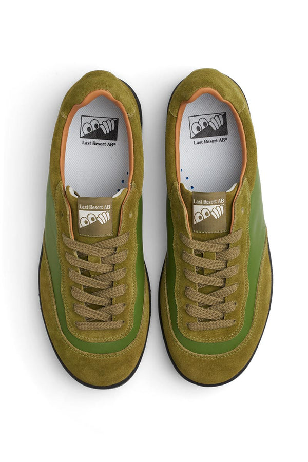 CM001 SUEDE/LEATHER  LO / CEDAR GREEN/BLACK
