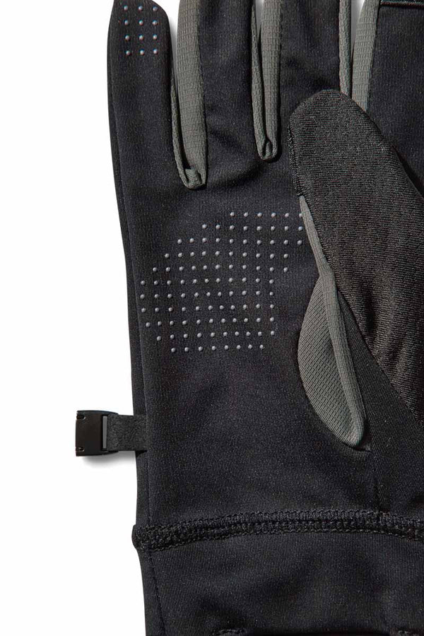 ANDIE BASE LAYER GLOVES / BLACK/BLACK