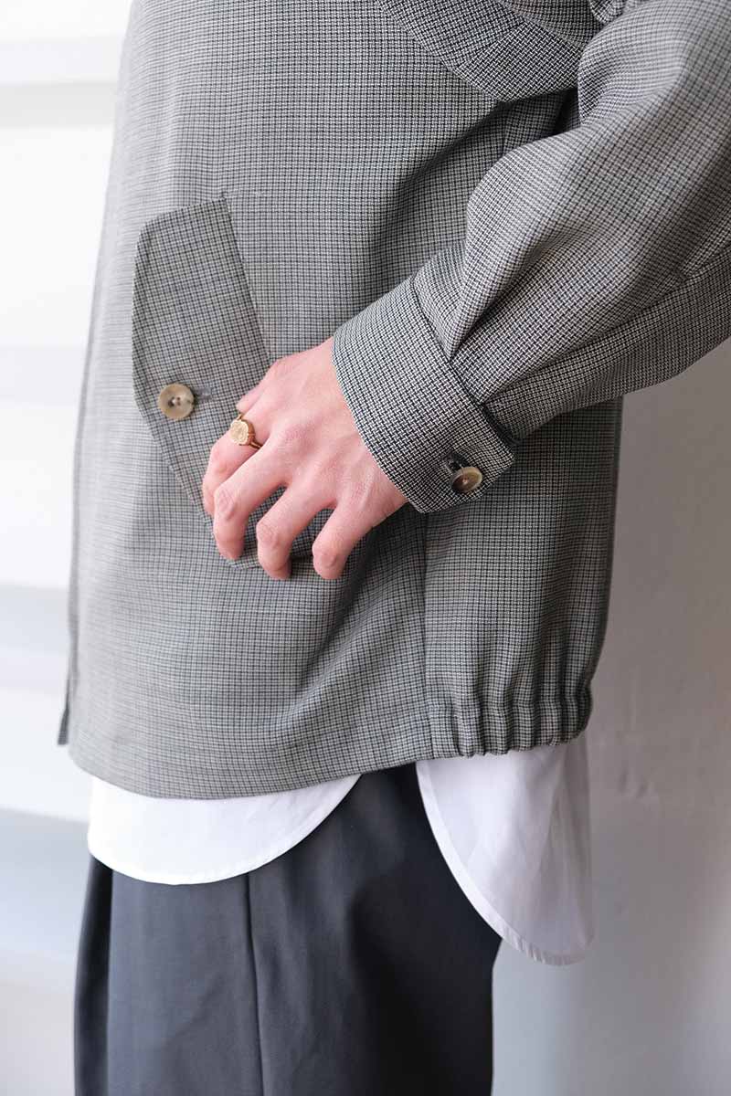 HARRINGTON DOMEUIL TONIK WOOL / MICRO CHECK