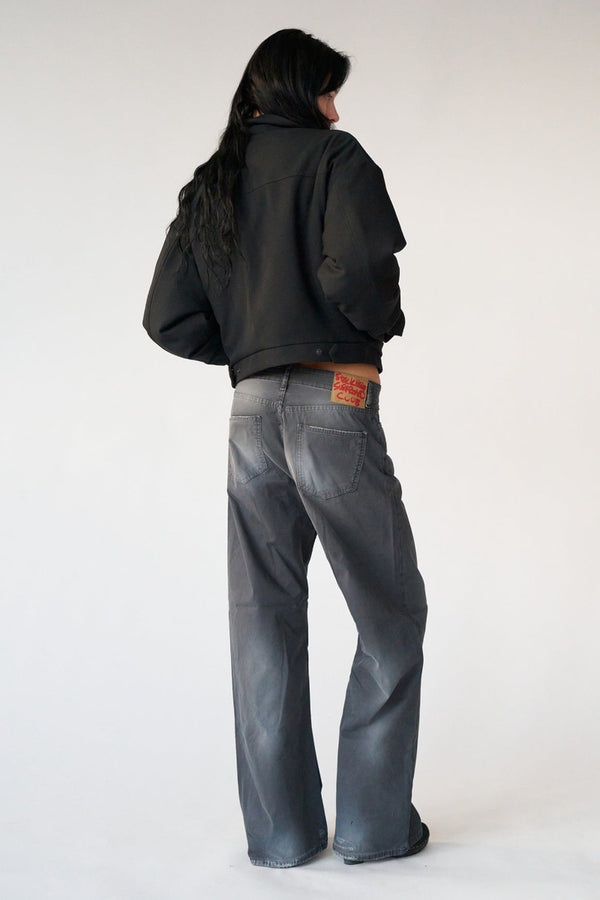 RALF CHINO TROUSERS / BLACK [26AW入荷予定]