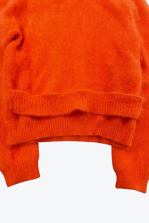 J.W.ANDERSON | MADE IN ITALY BACK DESIGN MOHAIR SWEATER [USED]