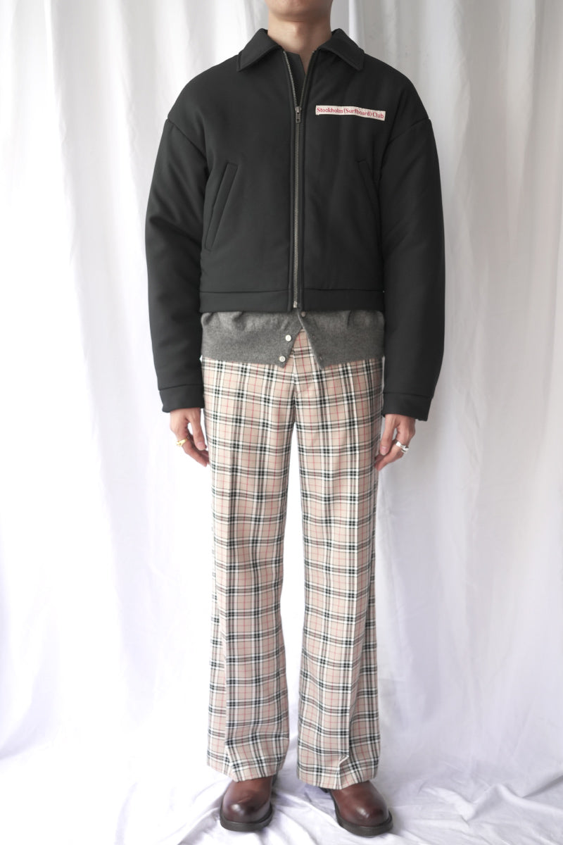 ALVA CROPPED PUFF JACKET / BLACK