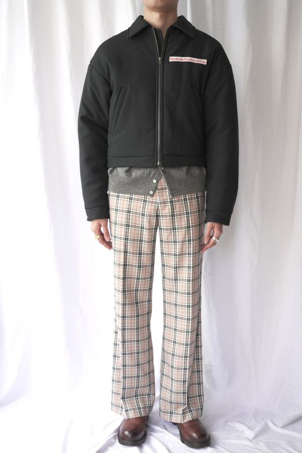 ALVA CROPPED PUFF JACKET / BLACK