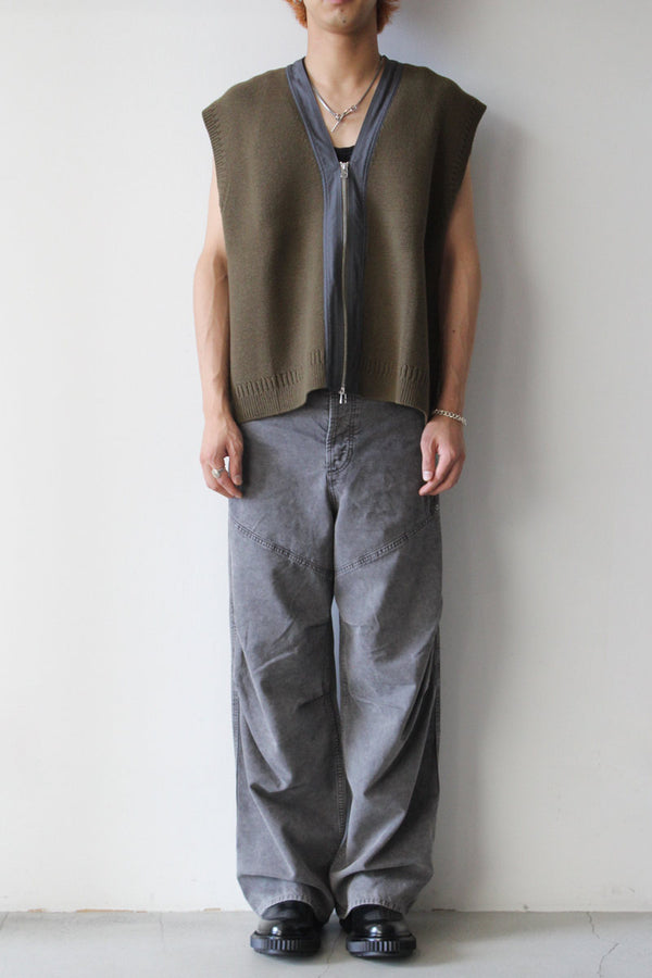 ON VEST / DARK KHAKI [60%OFF]