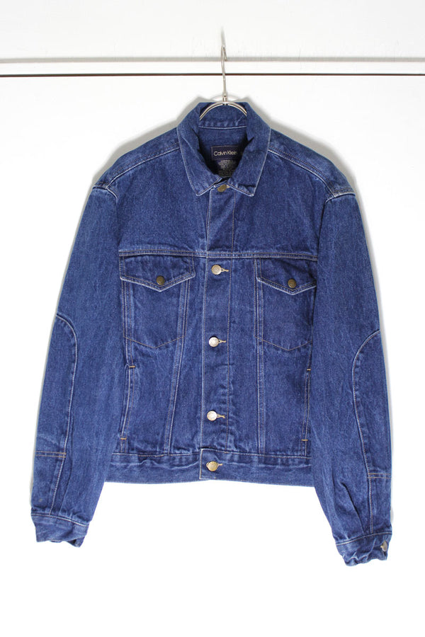 CALVIN KLEIN | MADE IN USA 90'S DENIM JACKET  [USED]
