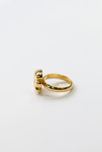 Load image into Gallery viewer, DAISY RING / 14K GOLD PLATED BRASS