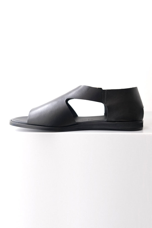 4479 ZEPPA LEATHER SANDALS / NERO