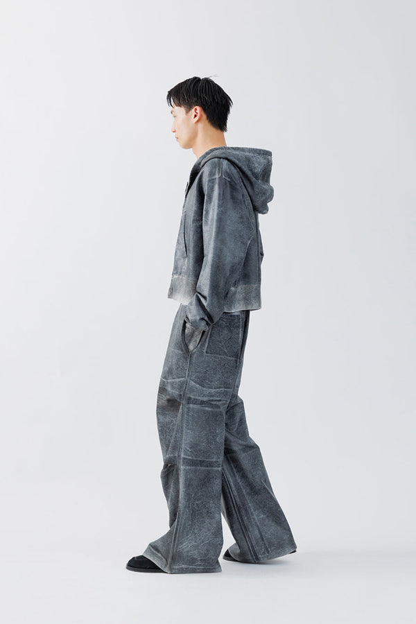 CRACKING COATED PARKA .16 / HEATHER GRAY BASE [26AW入荷予定]