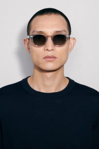 01M ROUND SUNGLASSES / GREY