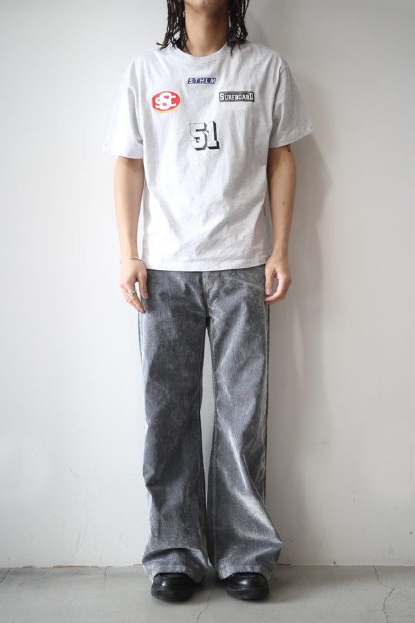 BOX TEE SPONSOR / GREY MELANGE [20%OFF]
