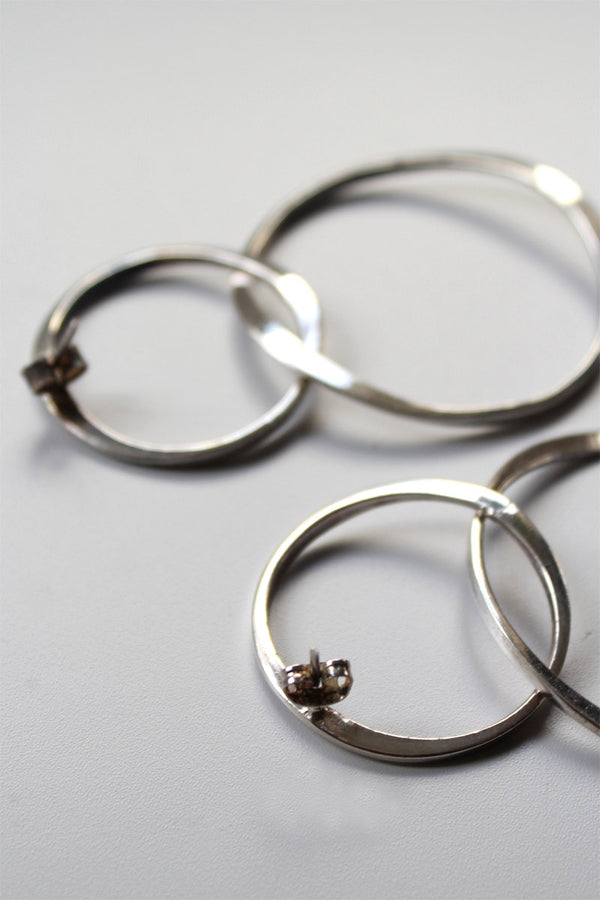 MADE IN MEXICO 925 SILVER EARRINGS / SILVER