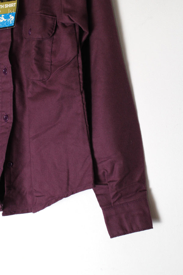 ORVIS | MADE IN USA 80'S L/S COTTON MOLESKIN WORK SHIRT [DEADSTOCK/NOS]