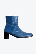 画像をギャラリービューアに読み込む, NO BRAND | SQUARE TOE LEATHER ZIP BOOTS [USED]