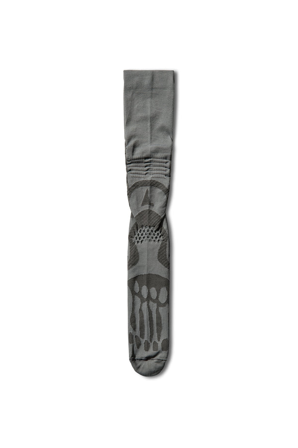 BONES LOGO Q-SKIN® TECHNICAL SOCKS / GREY