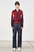 画像をギャラリービューアに読み込む, SAG ARM FLEX SHIRT / RED/AUBERGINE