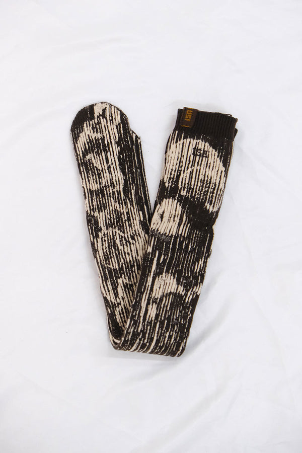 AMBIT CREW SOCKS / COFFE CREAM ILLUSION