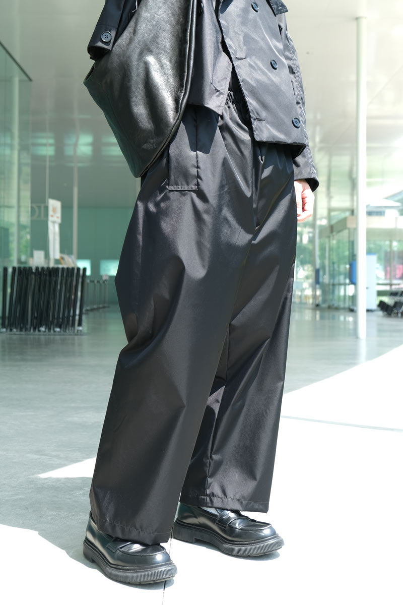 S17 NO.287 TECHNICAL FLAP POCKET TROUSERS / BLACK [Kanazawa store]
