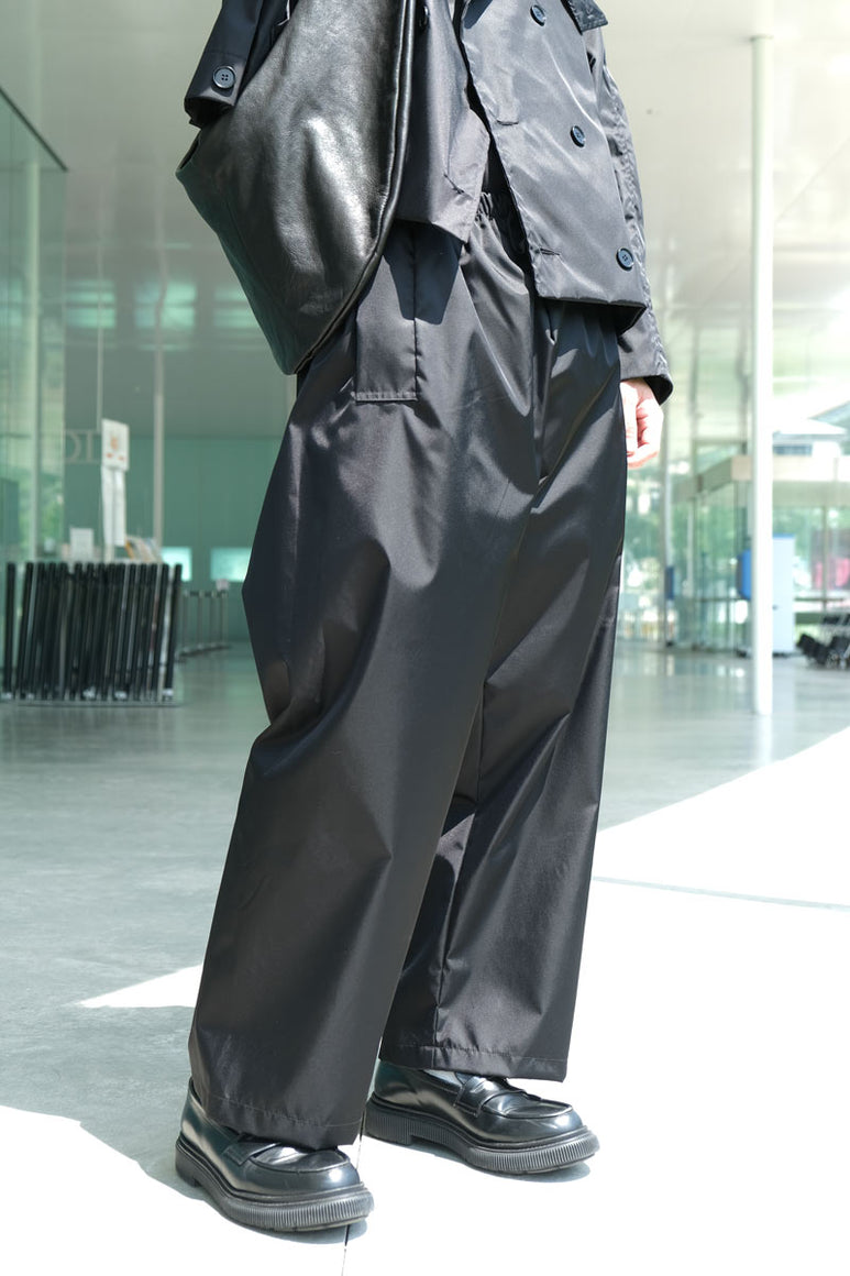 S17 NO.287 TECHNICAL FLAP POCKET TROUSERS / BLACK [金沢店]
