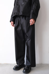 S17 NO.287 TECHNICAL FLAP POCKET TROUSERS / BLACK [金沢店]
