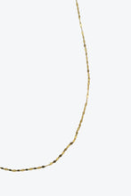 画像をギャラリービューアに読み込む, TECNIGOLD MADE IN ITALY 18K(750) GOLD NECKLACE 0.89G / GOLD