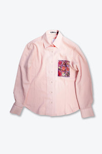 FLYNOW Ⅲ | L/S POCKET DESIGN SHIRT / PINK [USED]